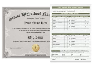 buy custom high school diploma online