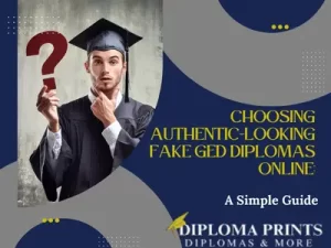 Choosing a fake ged diploma online