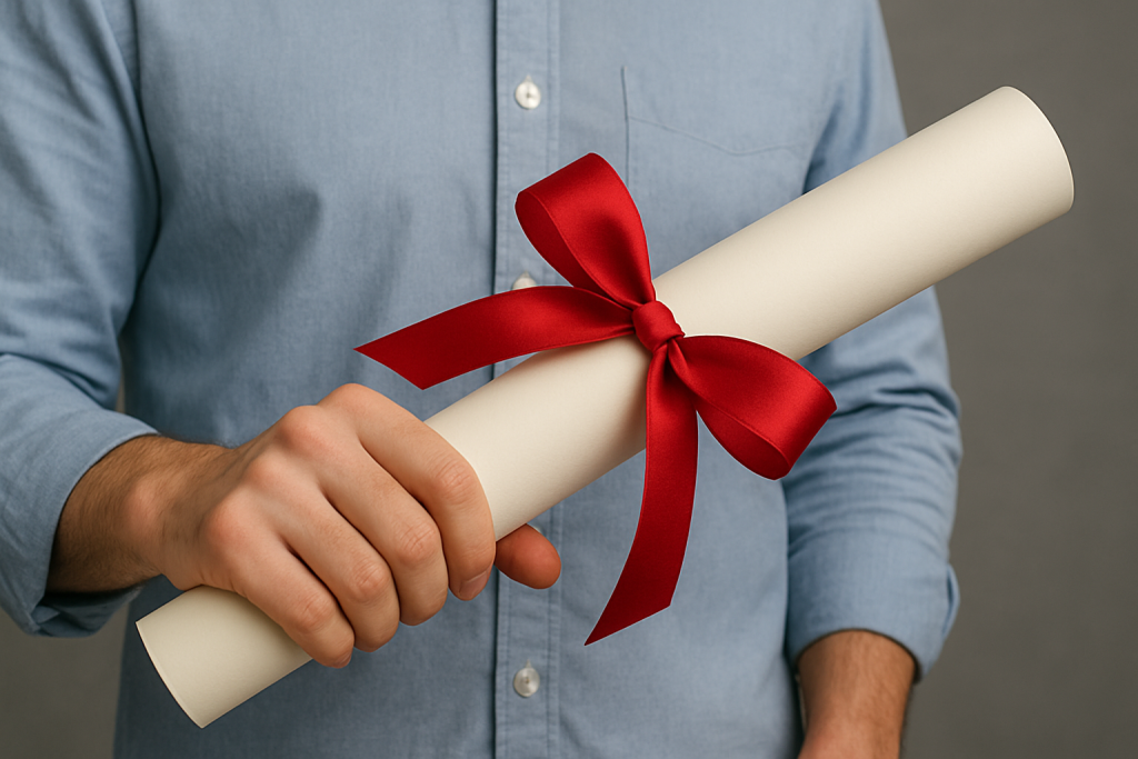 How to Use a Replica Diploma Maker Guide